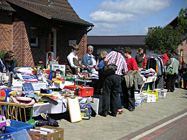 Flohmarktstand